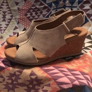 Taupe Wedges